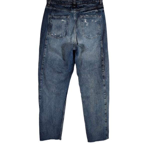 Zara High Waist Baggy Fit Jeans Size 2 - Picture 2 of 8